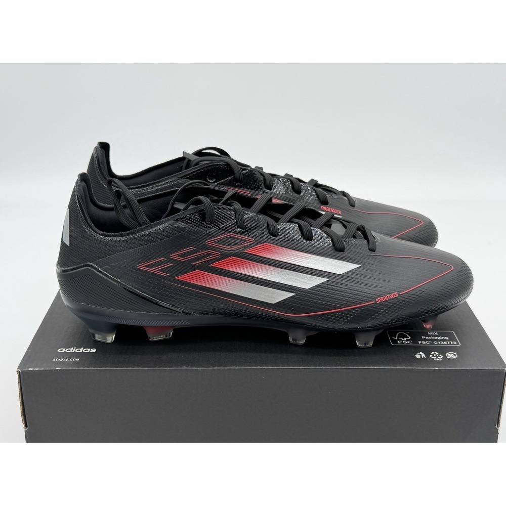 Size 11.5 - adidas Adizero F50 Pro FG Stealth Victory Pack IE1287 No Box Lid